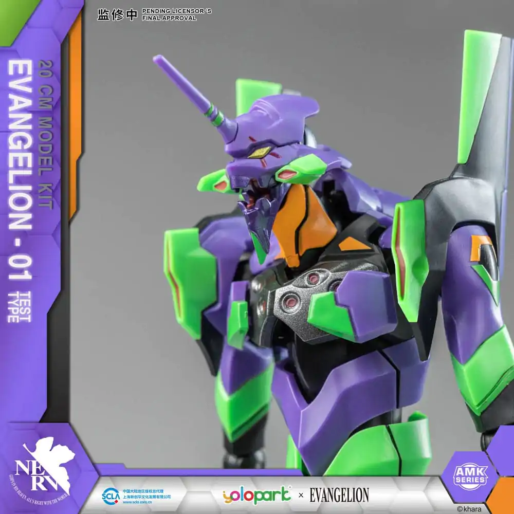 Neon Genesis Evangelion AMK Series Plastikový Model Kit Eva-01 20 cm fotografii produktu