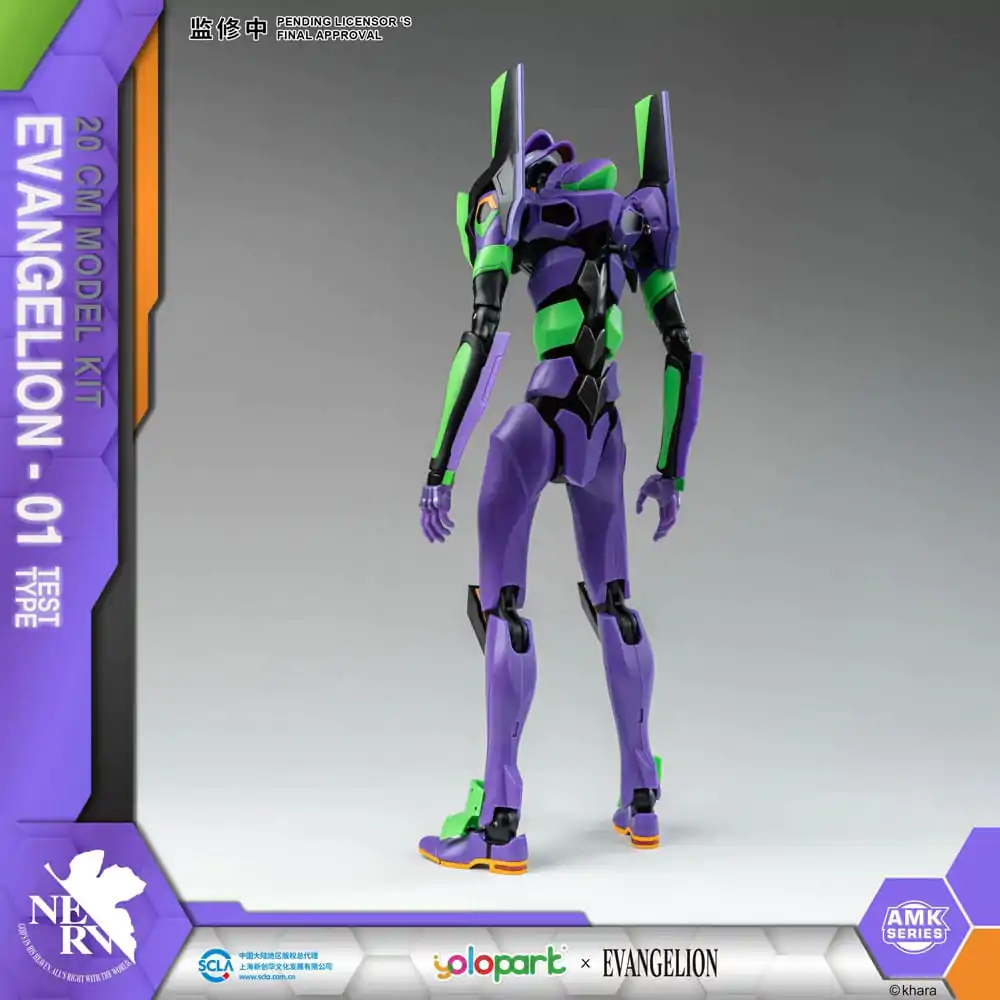 Neon Genesis Evangelion AMK Series Plastikový Model Kit Eva-01 20 cm fotografii produktu