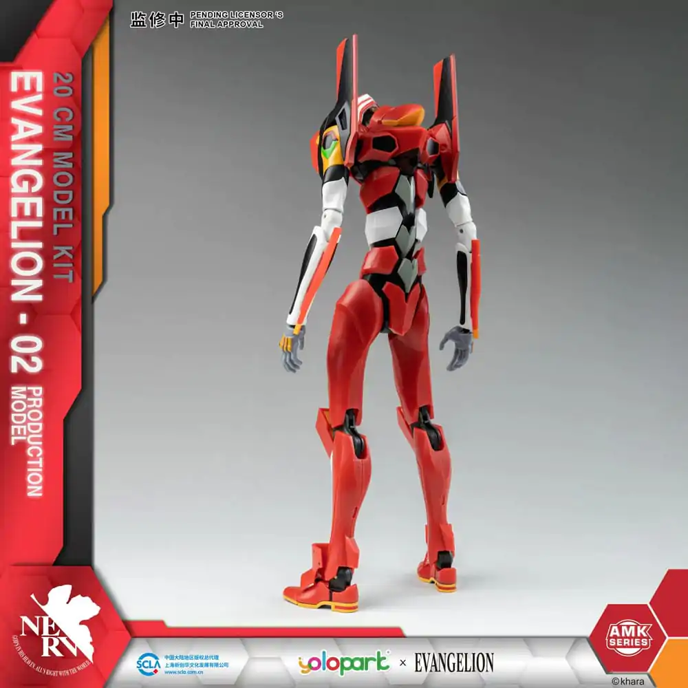 Neon Genesis Evangelion AMK Series Plastikový Model Kit Eva-02 20 cm fotografii produktu