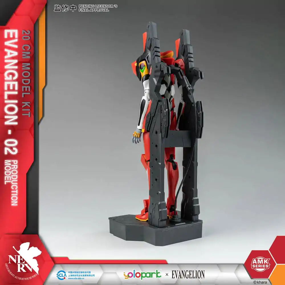 Neon Genesis Evangelion AMK Series Plastikový Model Kit Eva-02 20 cm fotografii produktu