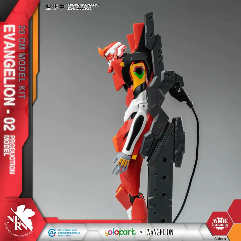 Neon Genesis Evangelion AMK Series Plastikový Model Kit Eva-02 20 cm fotografii produktu