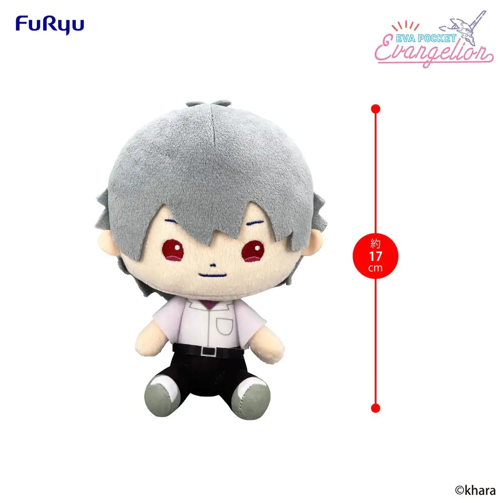 Neon Genesis Evangelion Kaworu Nagisa plyšová hračka 17 cm fotografii produktu
