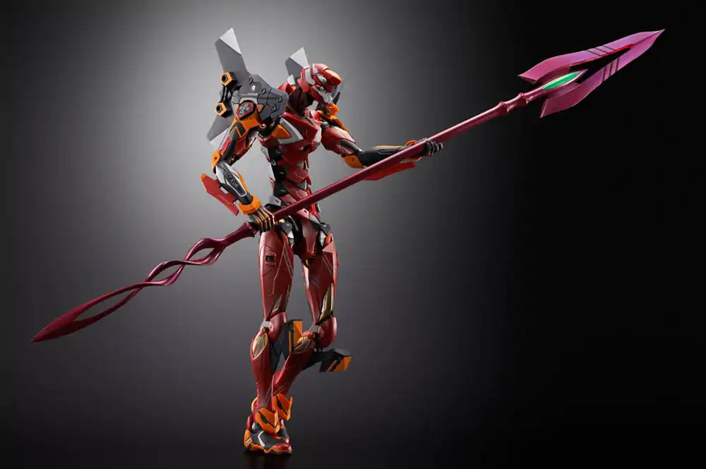 Neon Genesis Evangelion Kovová Sestavitelná Akční figurka Eva Production Model-02 30. s Kopím Cassia 22 cm fotografii produktu