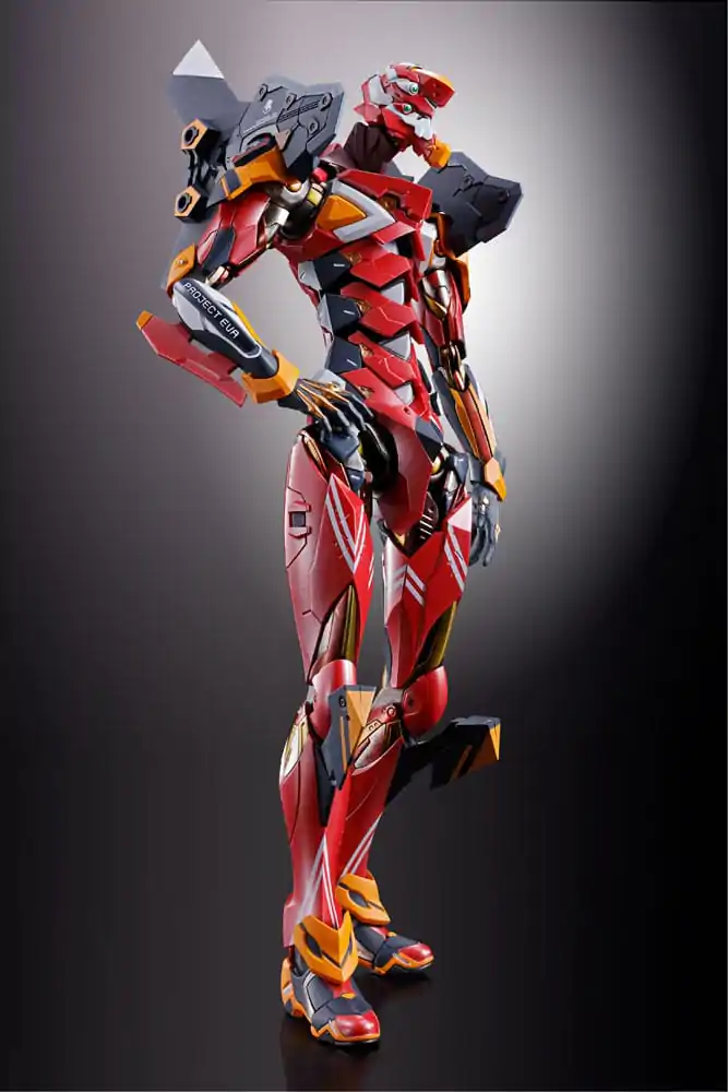 Neon Genesis Evangelion Kovová Sestavitelná Akční figurka Eva Production Model-02 30. s Kopím Cassia 22 cm fotografii produktu