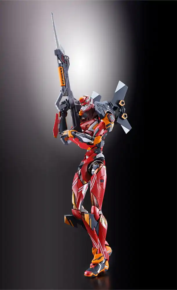 Neon Genesis Evangelion Kovová Sestavitelná Akční figurka Eva Production Model-02 30. s Kopím Cassia 22 cm fotografii produktu