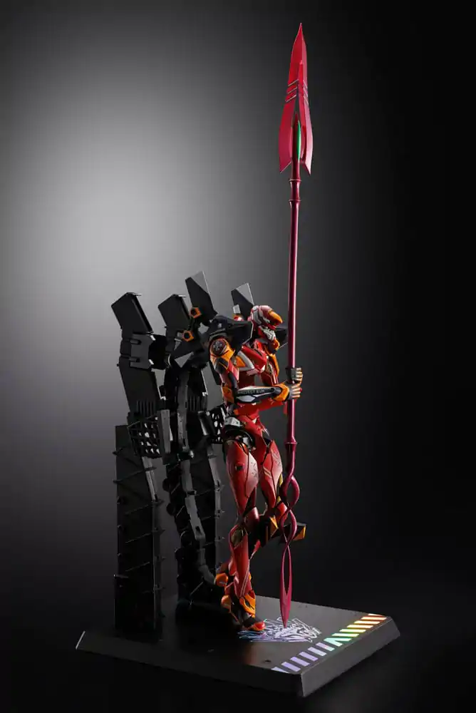 Neon Genesis Evangelion Kovová Sestavitelná Akční figurka Eva Production Model-02 30. s Kopím Cassia 22 cm fotografii produktu