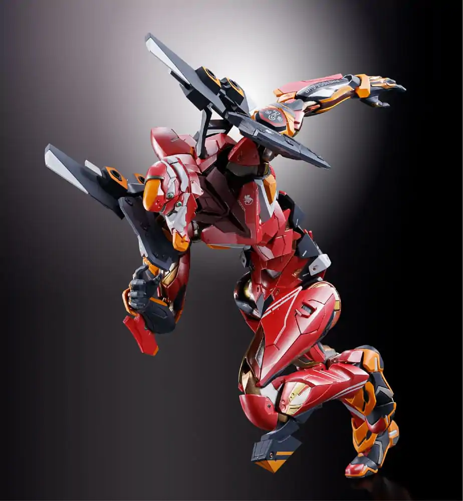 Neon Genesis Evangelion Kovová Sestavitelná Akční figurka Eva Production Model-02 30. s Kopím Cassia 22 cm fotografii produktu