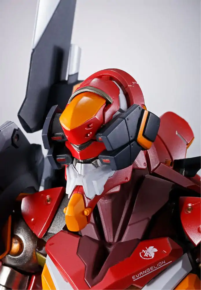 Neon Genesis Evangelion Kovová Sestavitelná Akční figurka Eva Production Model-02 30. s Kopím Cassia 22 cm fotografii produktu