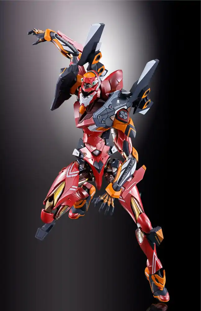 Neon Genesis Evangelion Kovová Sestavitelná Akční figurka Eva Production Model-02 30. s Kopím Cassia 22 cm fotografii produktu
