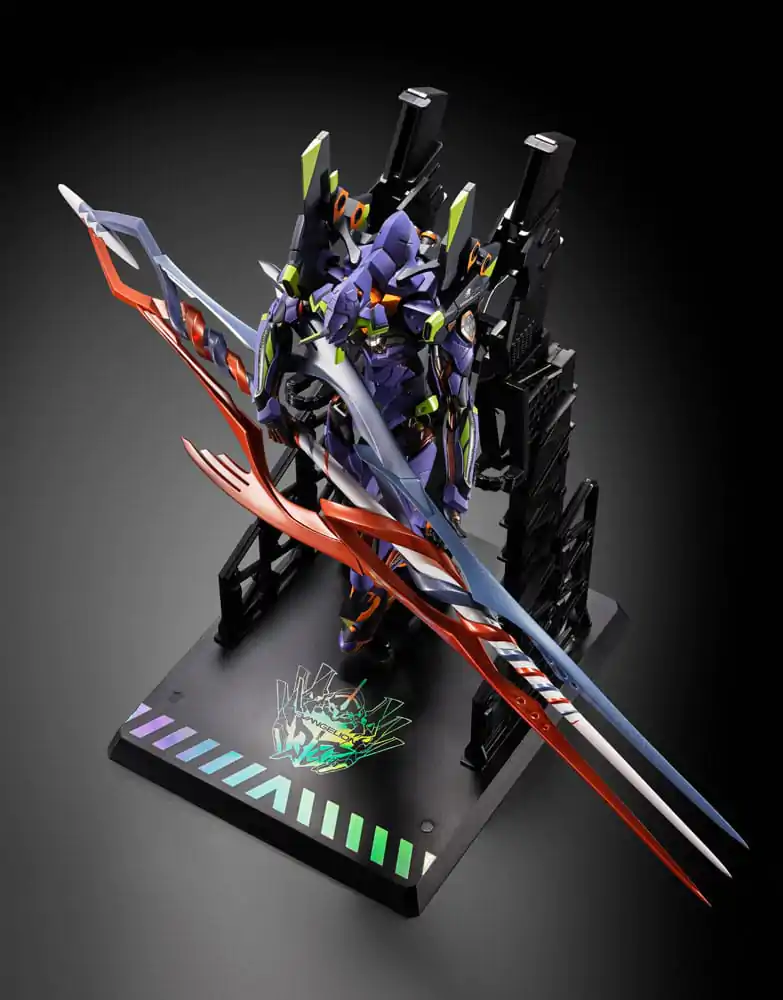 Neon Genesis Evangelion Metal Build Akční figurka Eva Test Type-01 30th with the Spear of Gaius 22 cm fotografii produktu