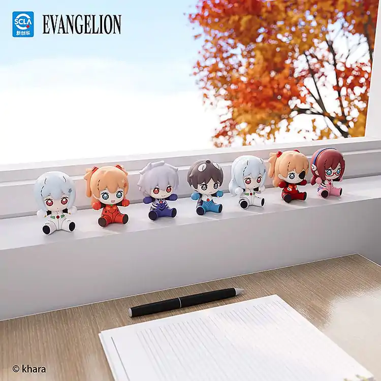 Neon Genesis Evangelion: Rebuild of Evangelion Huggy Good Smile Chibi Figurka Asuka Shikinami Langley: Eye Patch Verze 7 cm fotografii produktu