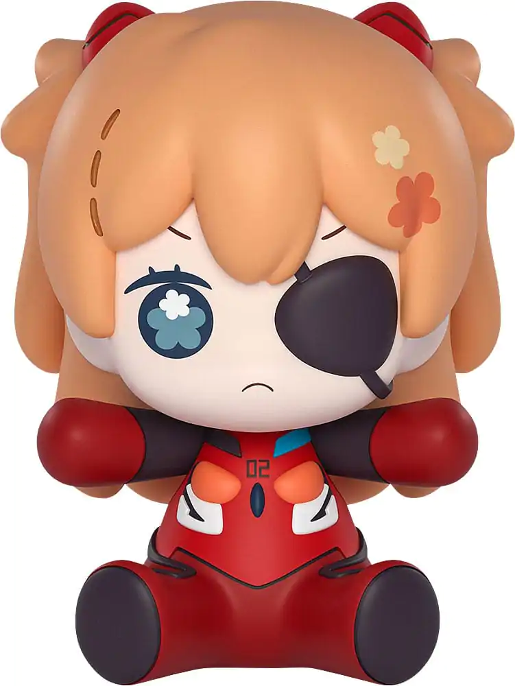 Neon Genesis Evangelion: Rebuild of Evangelion Huggy Good Smile Chibi Figurka Asuka Shikinami Langley: Eye Patch Verze 7 cm fotografii produktu