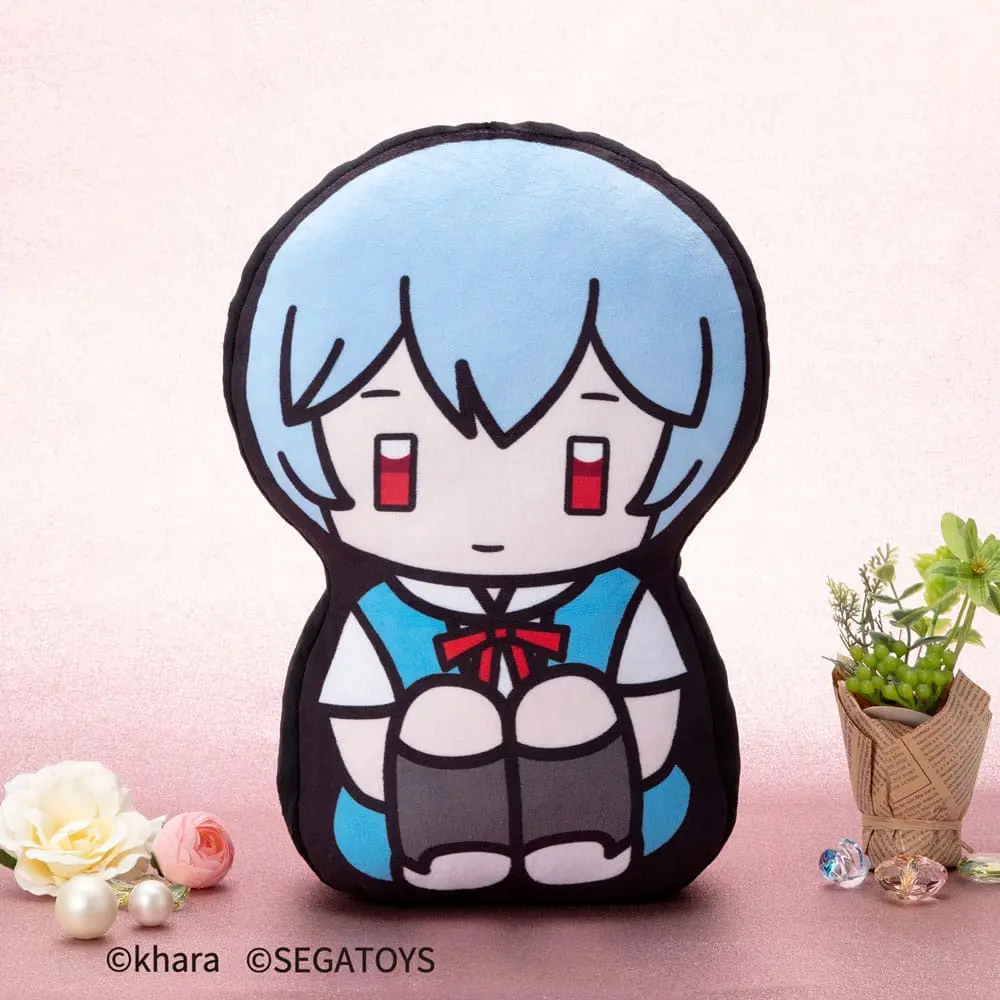 Neon Genesis Evangelion 2D plyšová figurka Rei Ayanami 32 cm fotografii produktu