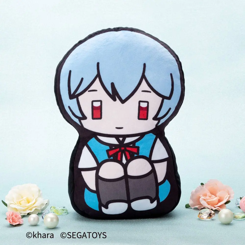 Neon Genesis Evangelion 2D plyšová figurka Rei Ayanami 32 cm fotografii produktu