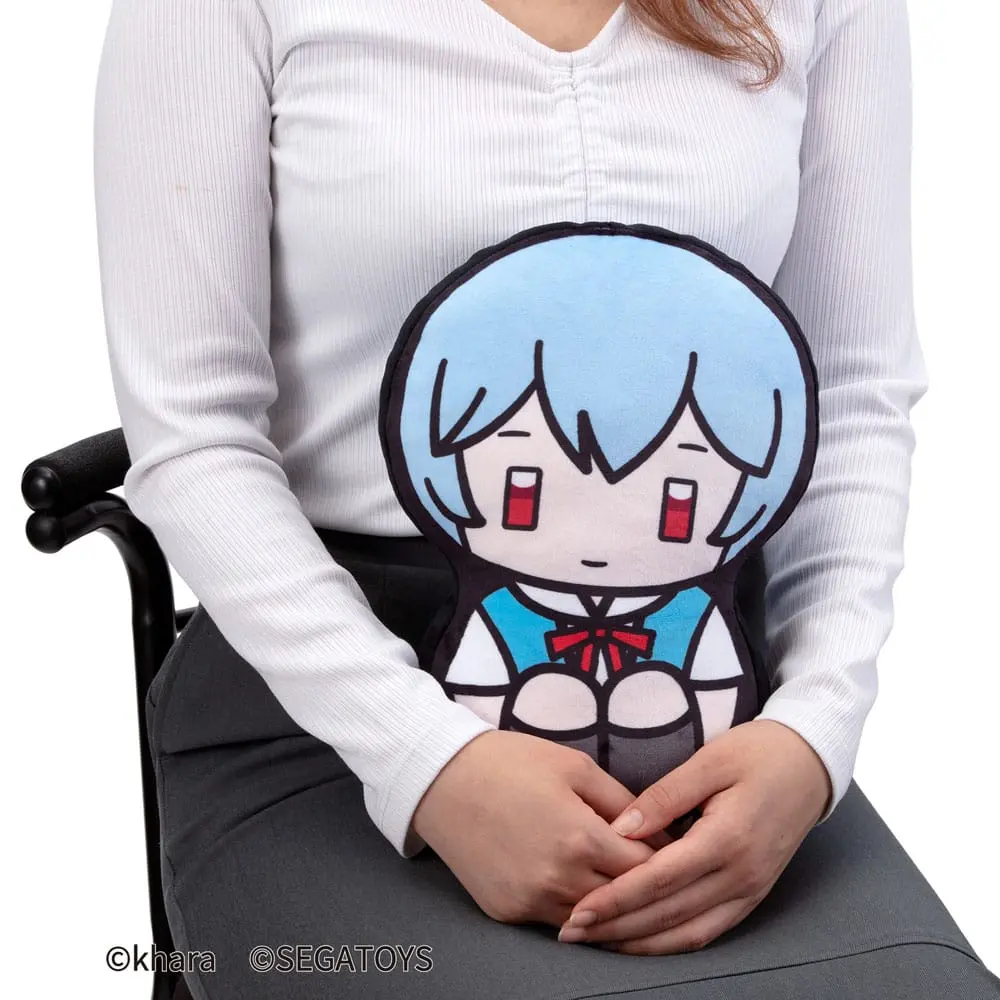 Neon Genesis Evangelion 2D plyšová figurka Rei Ayanami 32 cm fotografii produktu