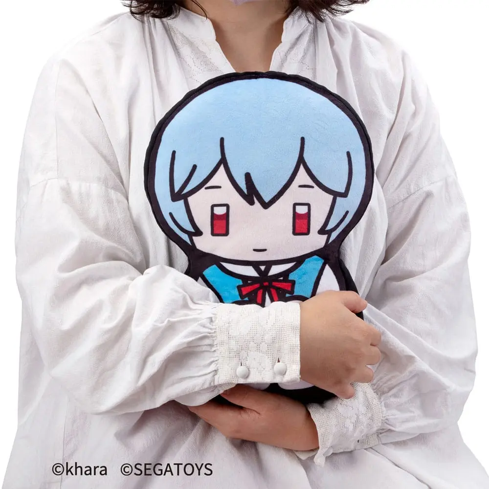 Neon Genesis Evangelion 2D plyšová figurka Rei Ayanami 32 cm fotografii produktu