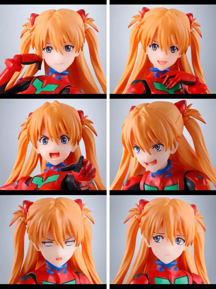 Neon Genesis Evangelion S.H.Figuarts akční figurka Asuka Shikigami Langley 14 cm fotografii produktu