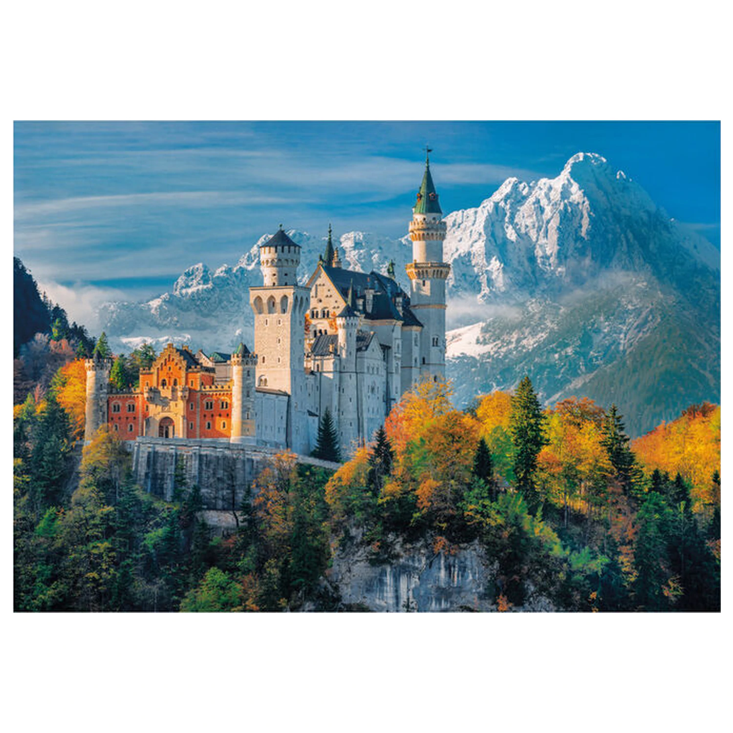 Neuschwanstein Castle puzzle 500 dílků fotografii produktu