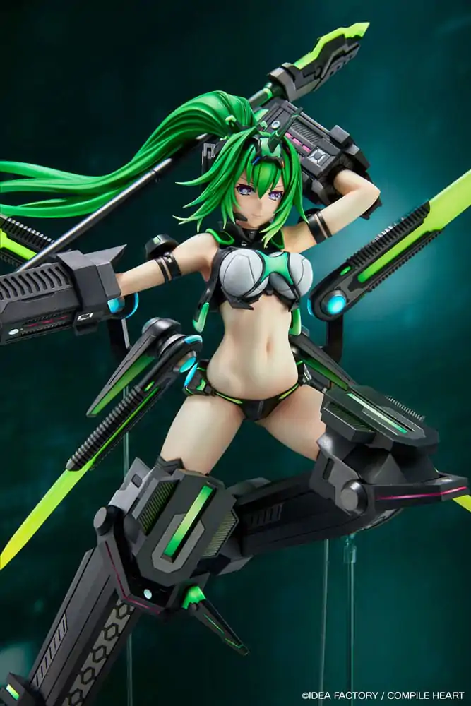 New Dimension Game Neptunia VII PVC Socha 1/7 Next Green Limitovaná Edice 38 cm fotografii produktu