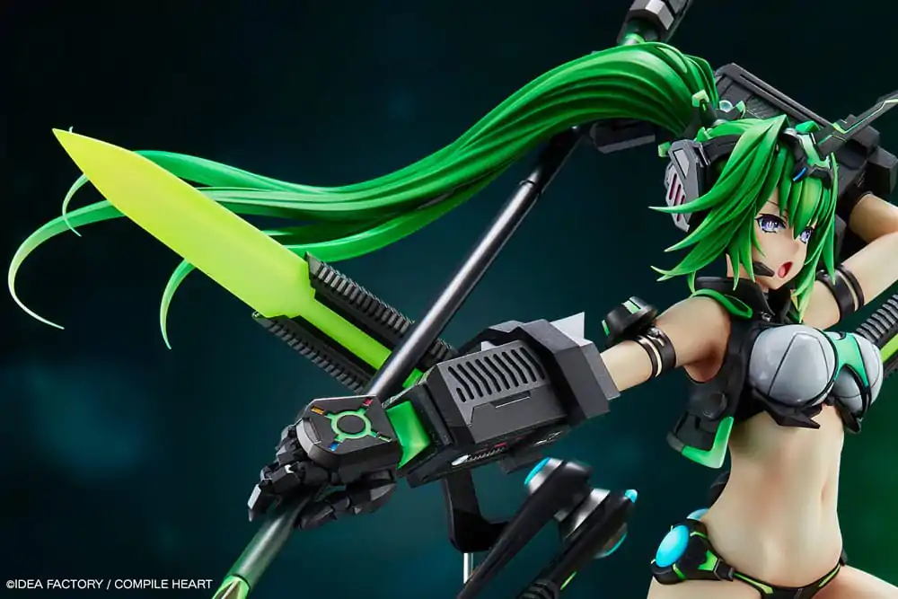 New Dimension Game Neptunia VII PVC Socha 1/7 Next Green Limitovaná Edice 38 cm fotografii produktu