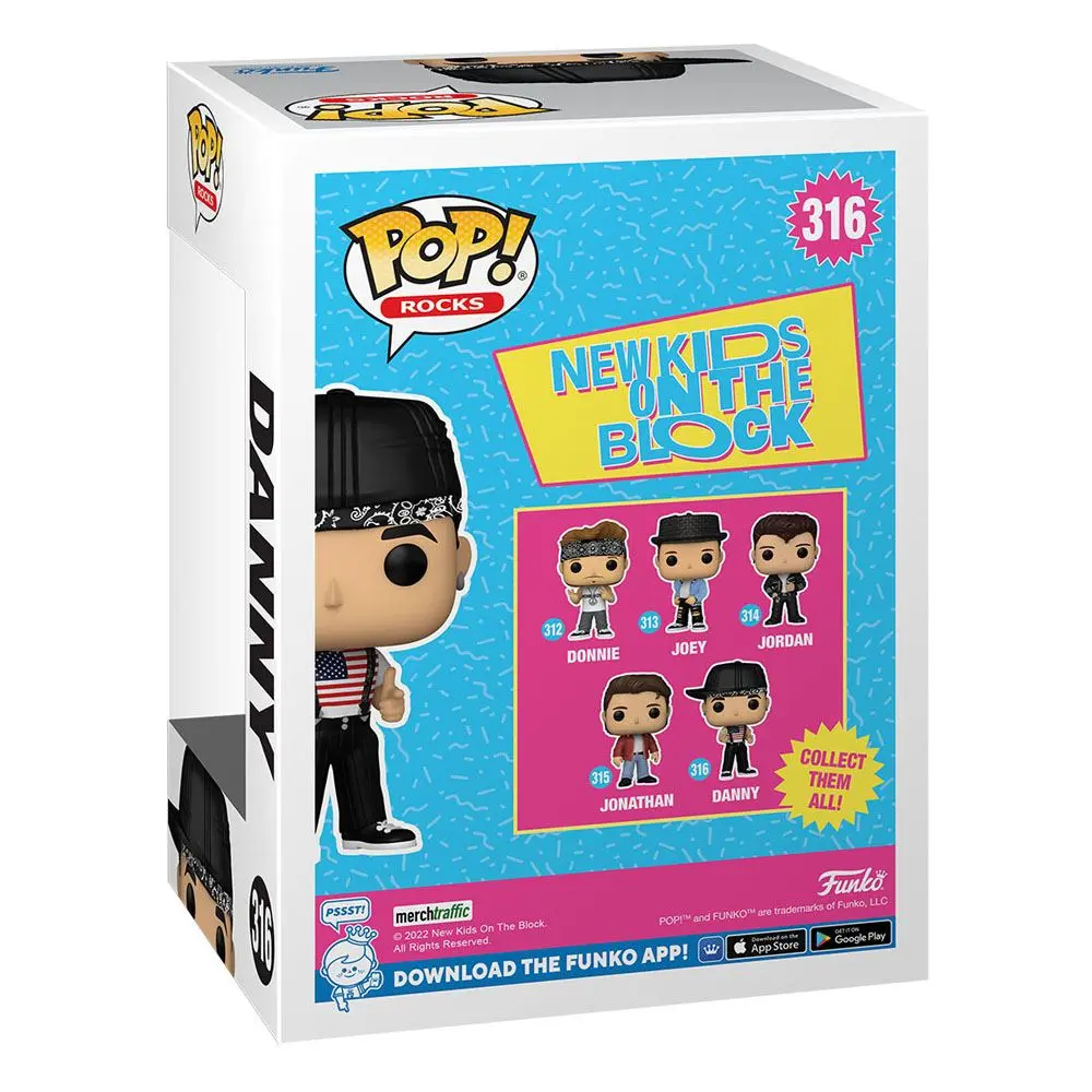 New Kids on the Block POP! Rocks Vinylová figurka Danny 9 cm fotografii produktu