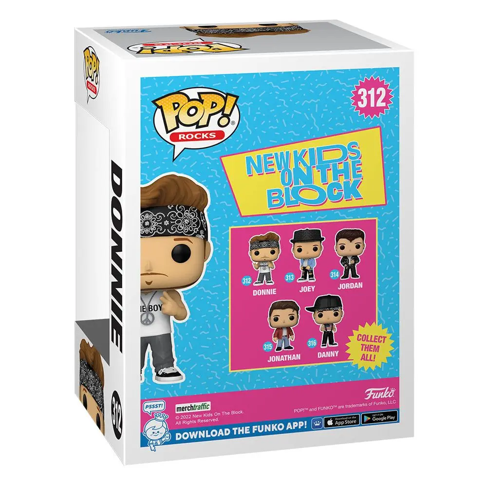 New Kids on the Block POP! Rocks vinylová figurka Donnie 9 cm fotografii produktu