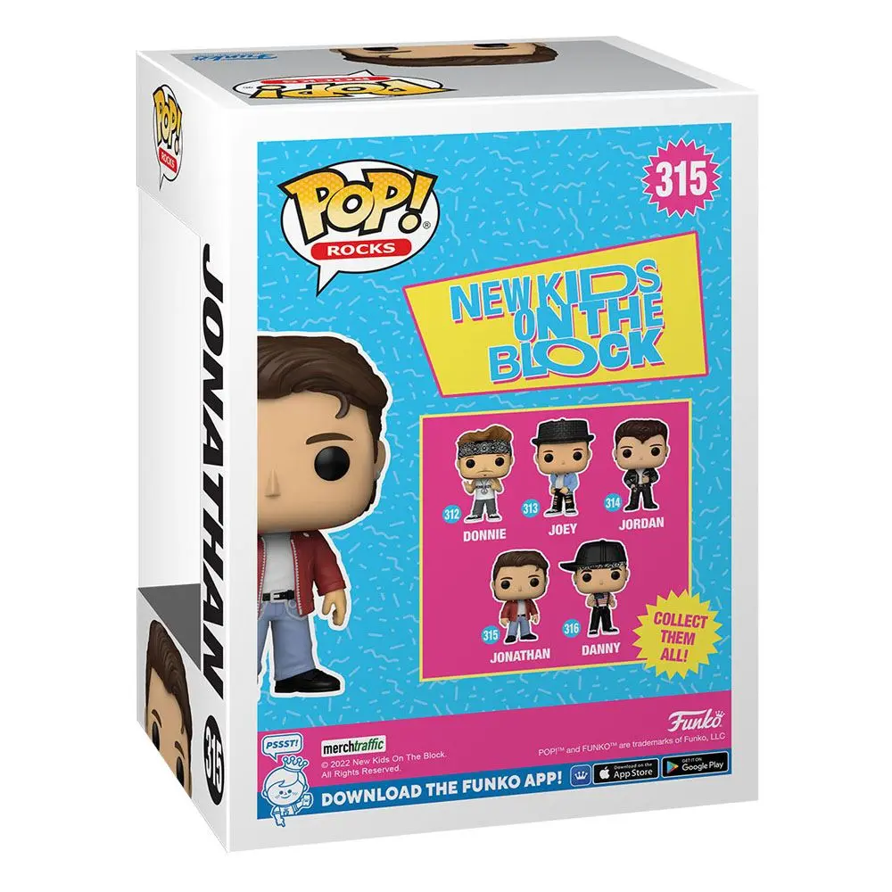 New Kids on the Block POP! Rocks Vinylová figurka Jonathan 9 cm fotografii produktu