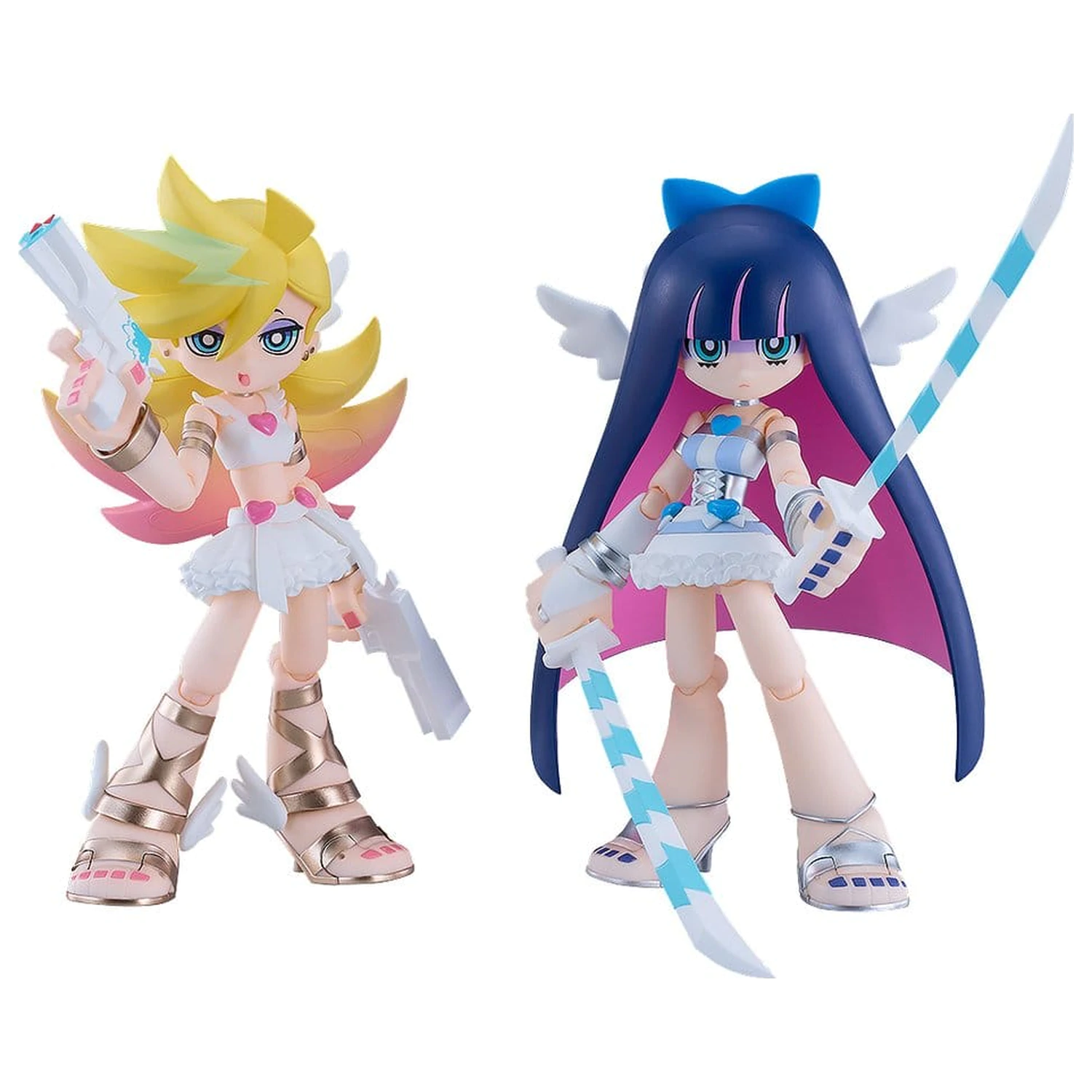 Nové Panty & Stocking with Garterbelt Figma akční figurky 2-Pack Panty & Stocking: Angel ver. 12 cm fotografii produktu