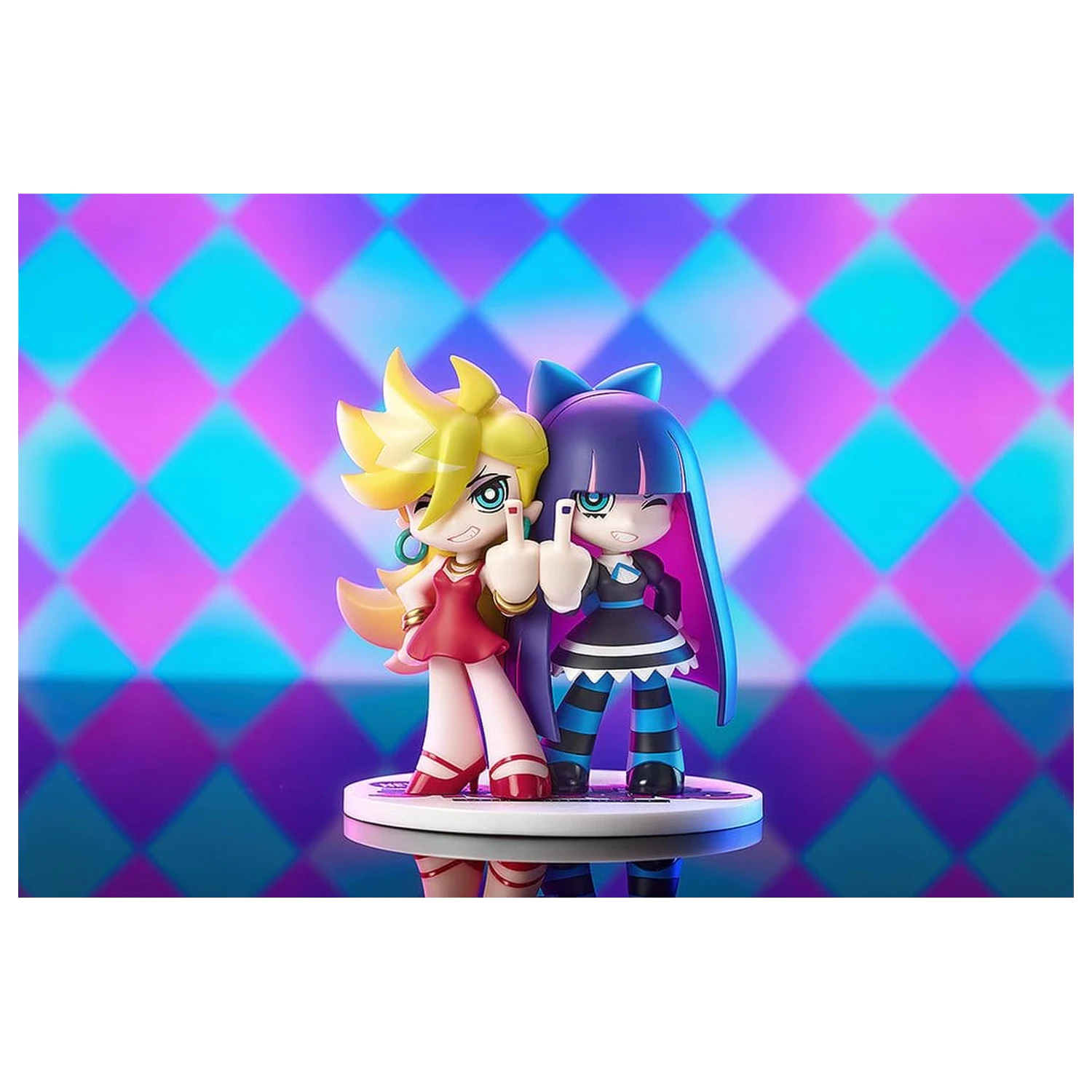 New Panty & Stocking with Garterbelt Mini Memory Mini Figure Panty & Stocking 10 cm fotografii produktu
