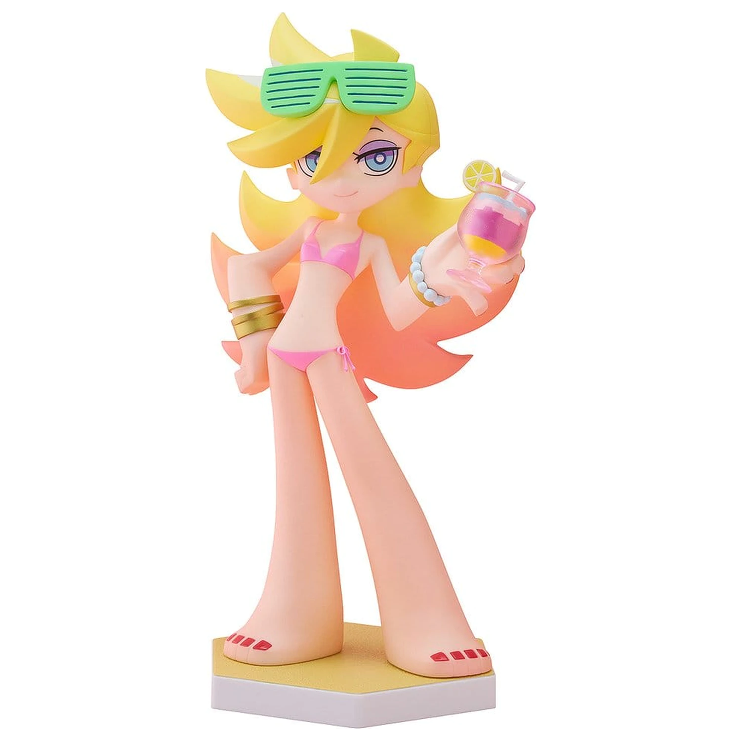 New Panty & Stocking with Garterbelt Pop Up Parade Figurka Beach Queens Panty L Size 19 cm fotografii produktu