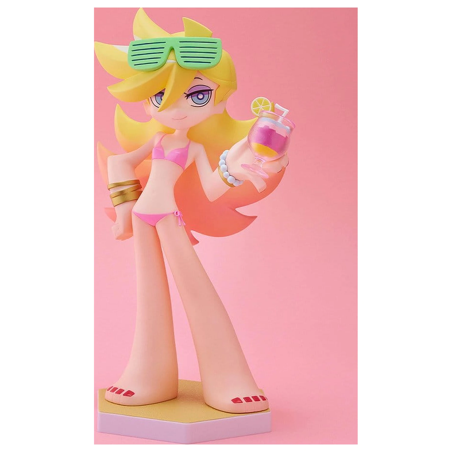 New Panty & Stocking with Garterbelt Pop Up Parade Figurka Beach Queens Panty L Size 19 cm fotografii produktu