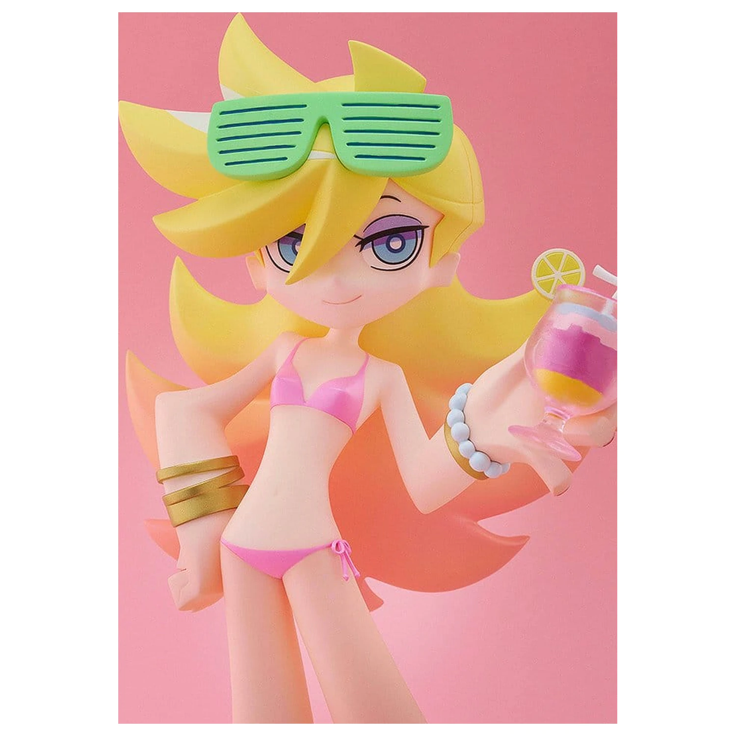 New Panty & Stocking with Garterbelt Pop Up Parade Figurka Beach Queens Panty L Size 19 cm fotografii produktu