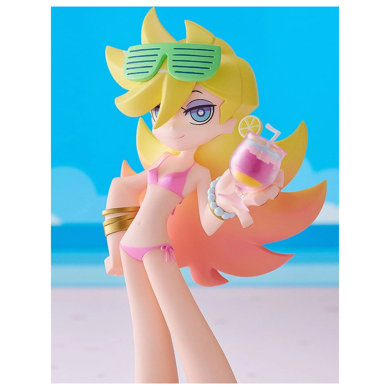 New Panty & Stocking with Garterbelt Pop Up Parade Figurka Beach Queens Panty L Size 19 cm fotografii produktu