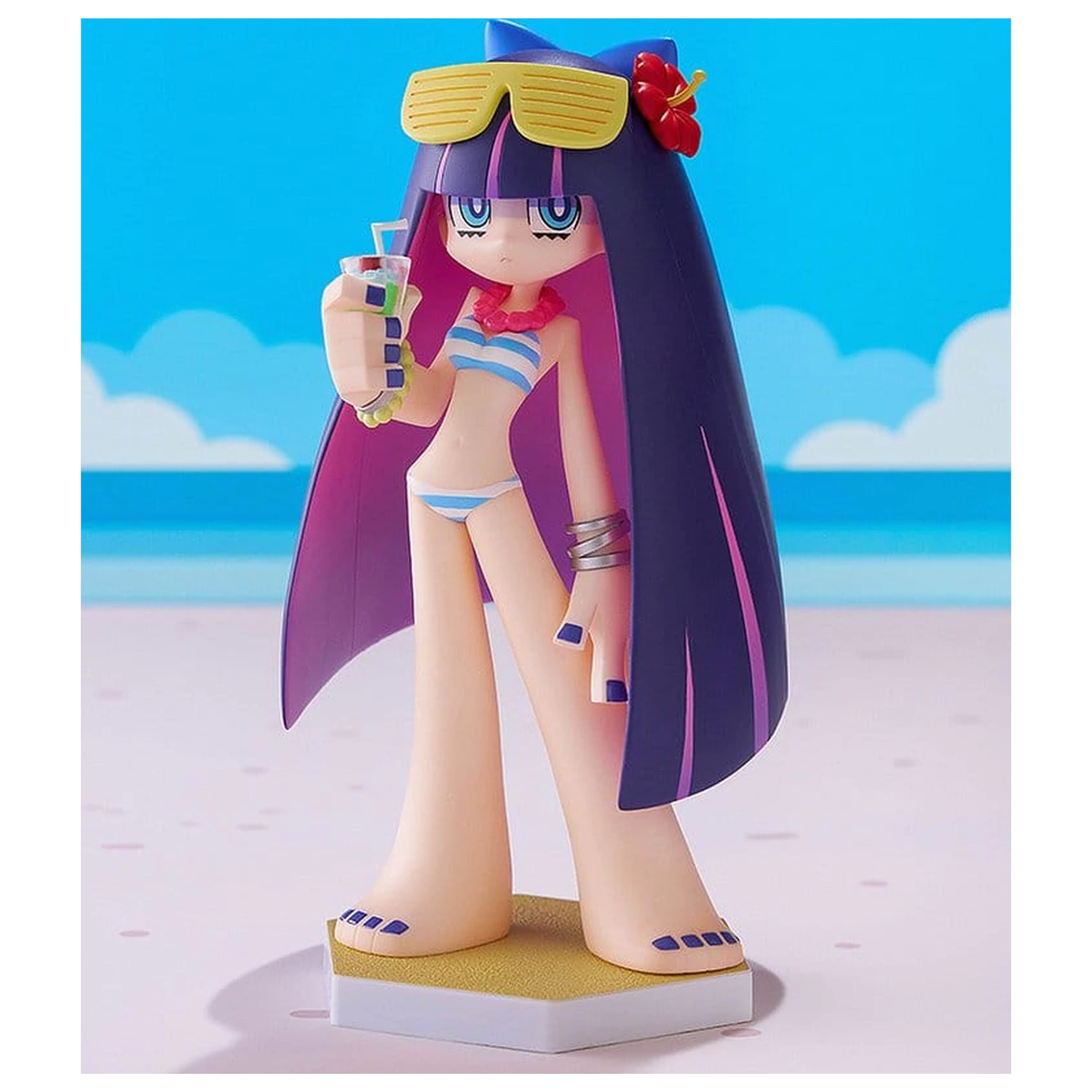 New Panty & Stocking with Garterbelt Pop Up Parade Figure Beach Queens Stocking L velikost 19 cm fotografii produktu