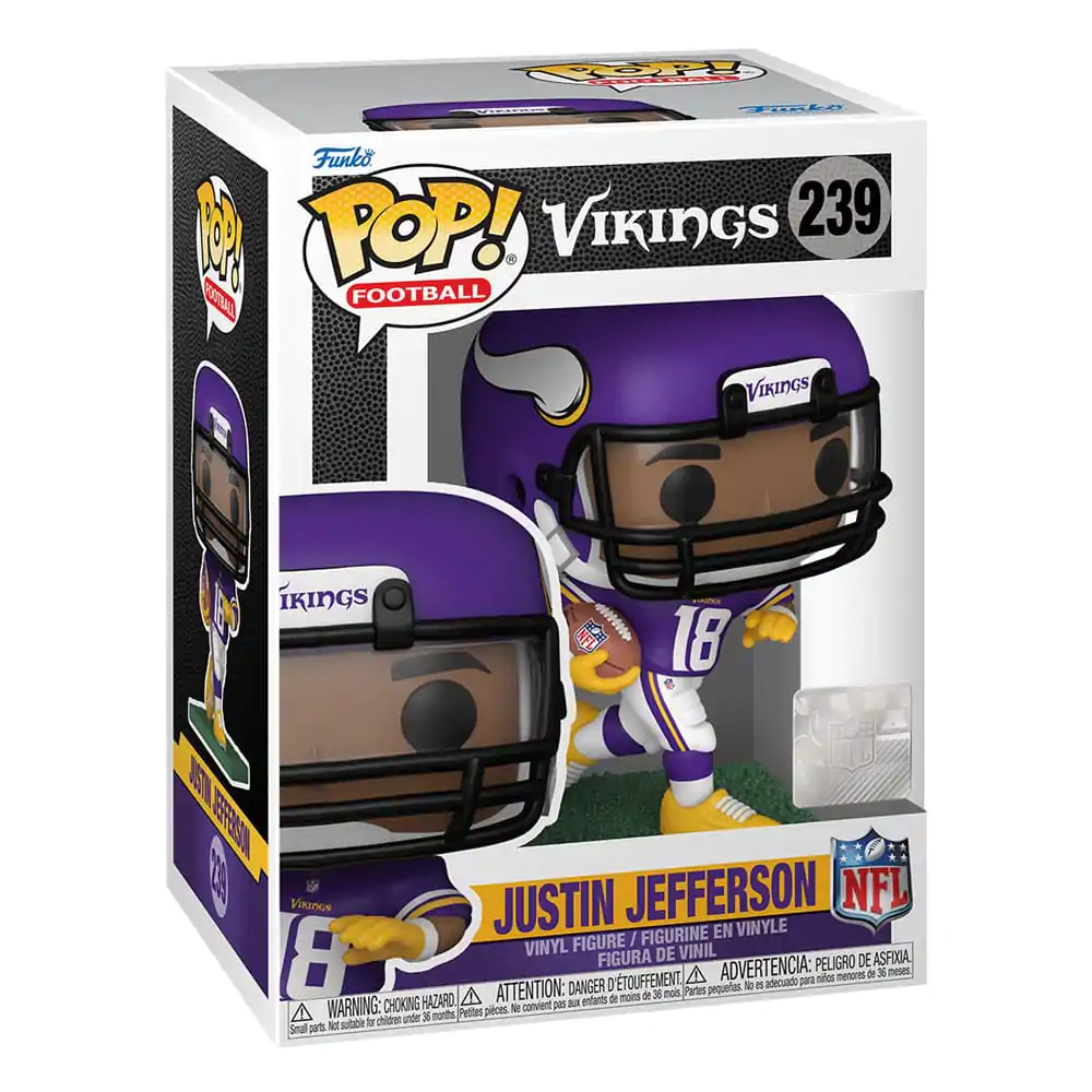 NFL POP! Football vinylová figurka Vikings - Justin Jefferson 9 cm fotografii produktu