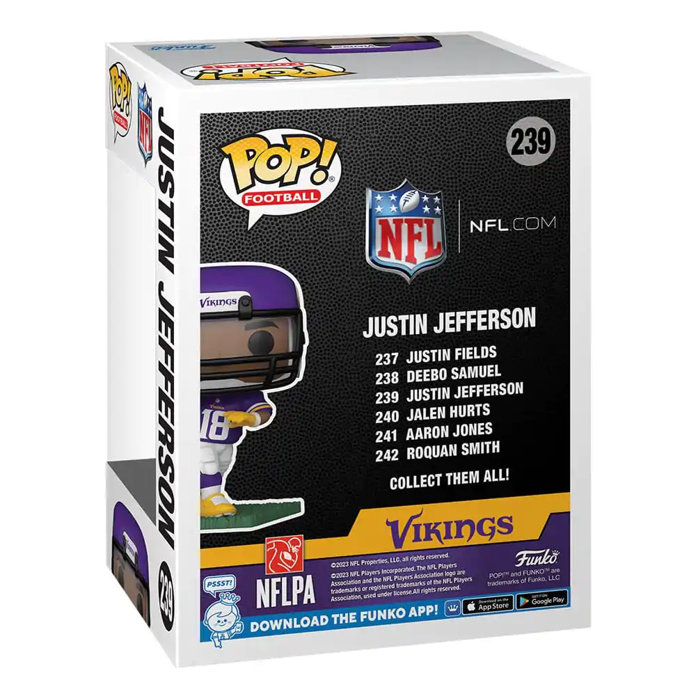 NFL POP! Football vinylová figurka Vikings - Justin Jefferson 9 cm fotografii produktu