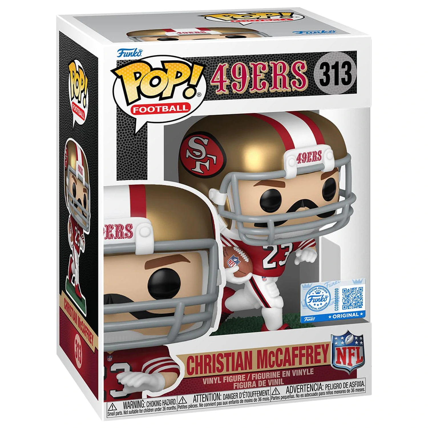 NFL: Legends Funko POP! Sports Vinylová figurka 49ers- Christian McCaffrey (TB) 9 cm fotografii produktu