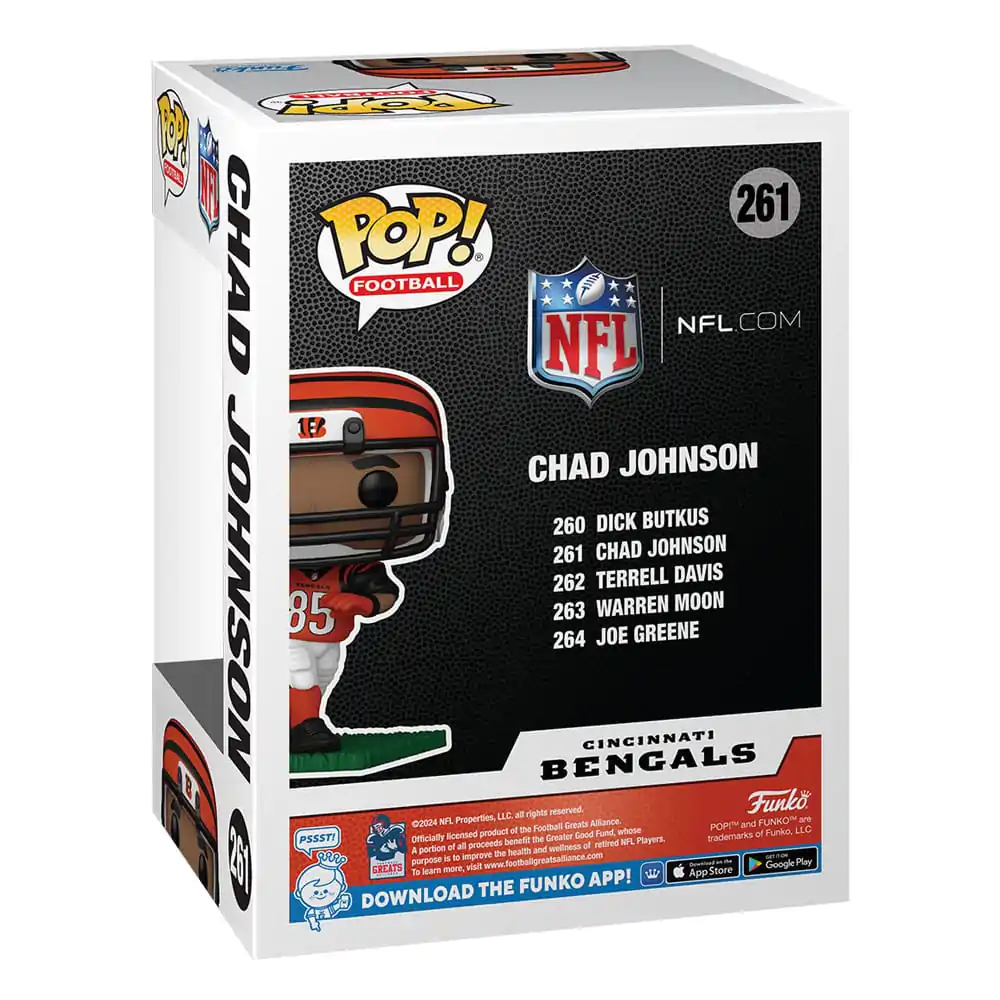 NFL: Legends Funko POP! Sportovní vinylová figurka Bengals- Chad Johnson(85) 9 cm fotografii produktu