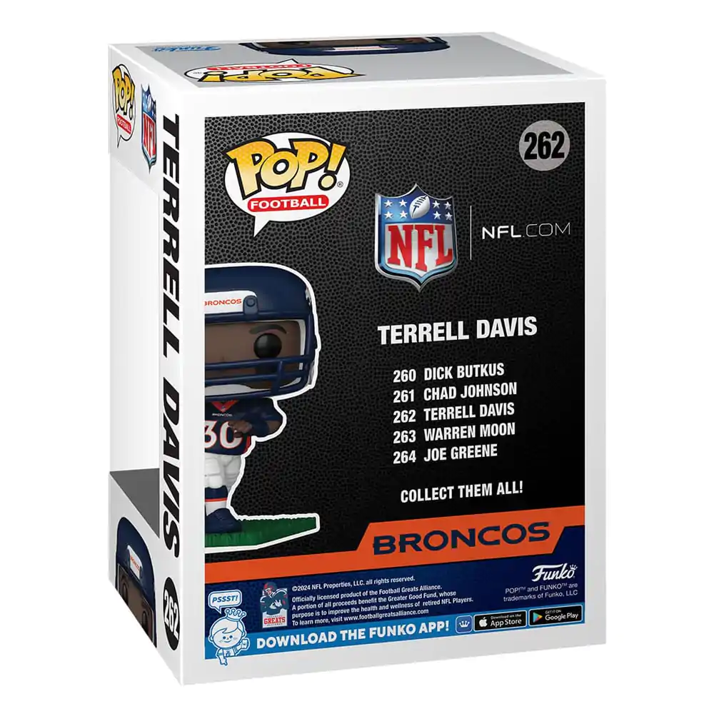 NFL: Legends Funko POP! Sportovní vinylová figurka Broncos- Terrell Davis 9 cm fotografii produktu