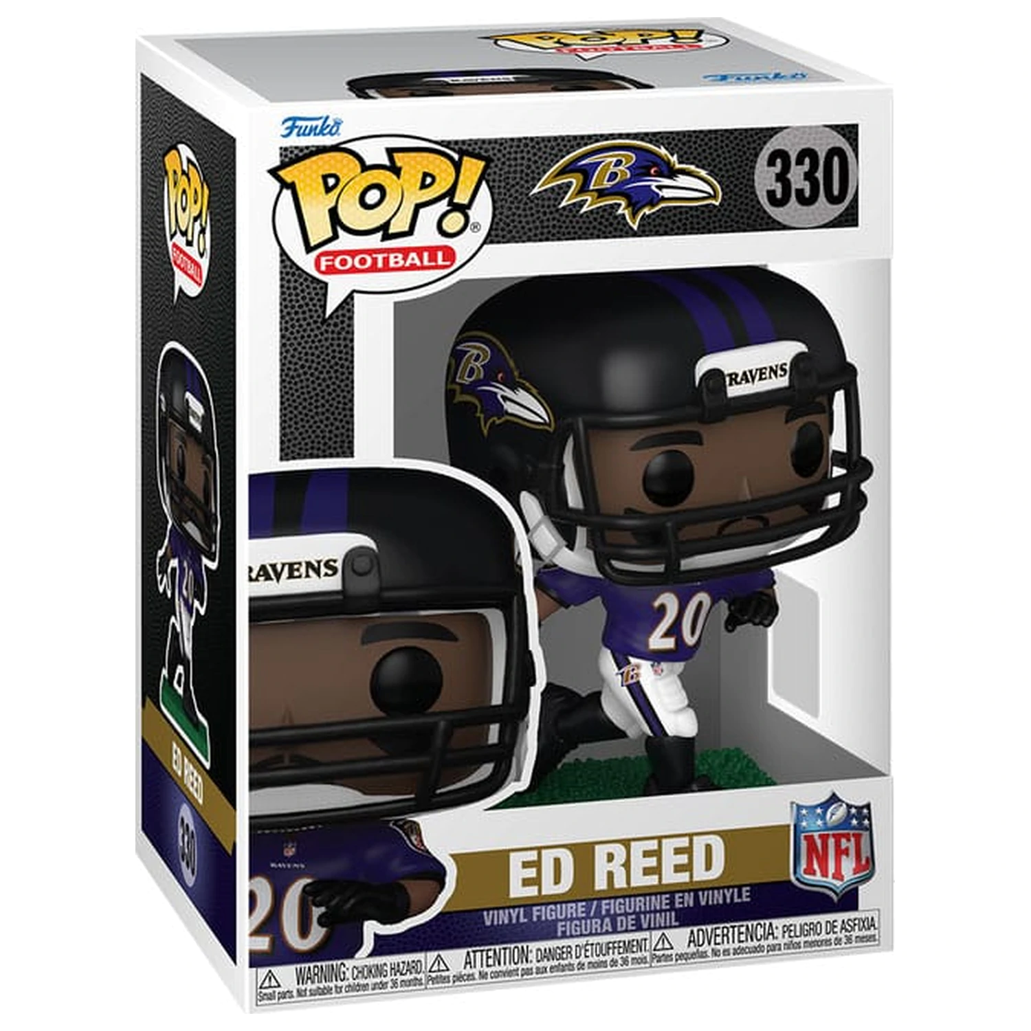 NFL: Legends Funko POP! sportovní vinylová figurka Legends- Ed Reed(Ravens) 9 cm fotografii produktu