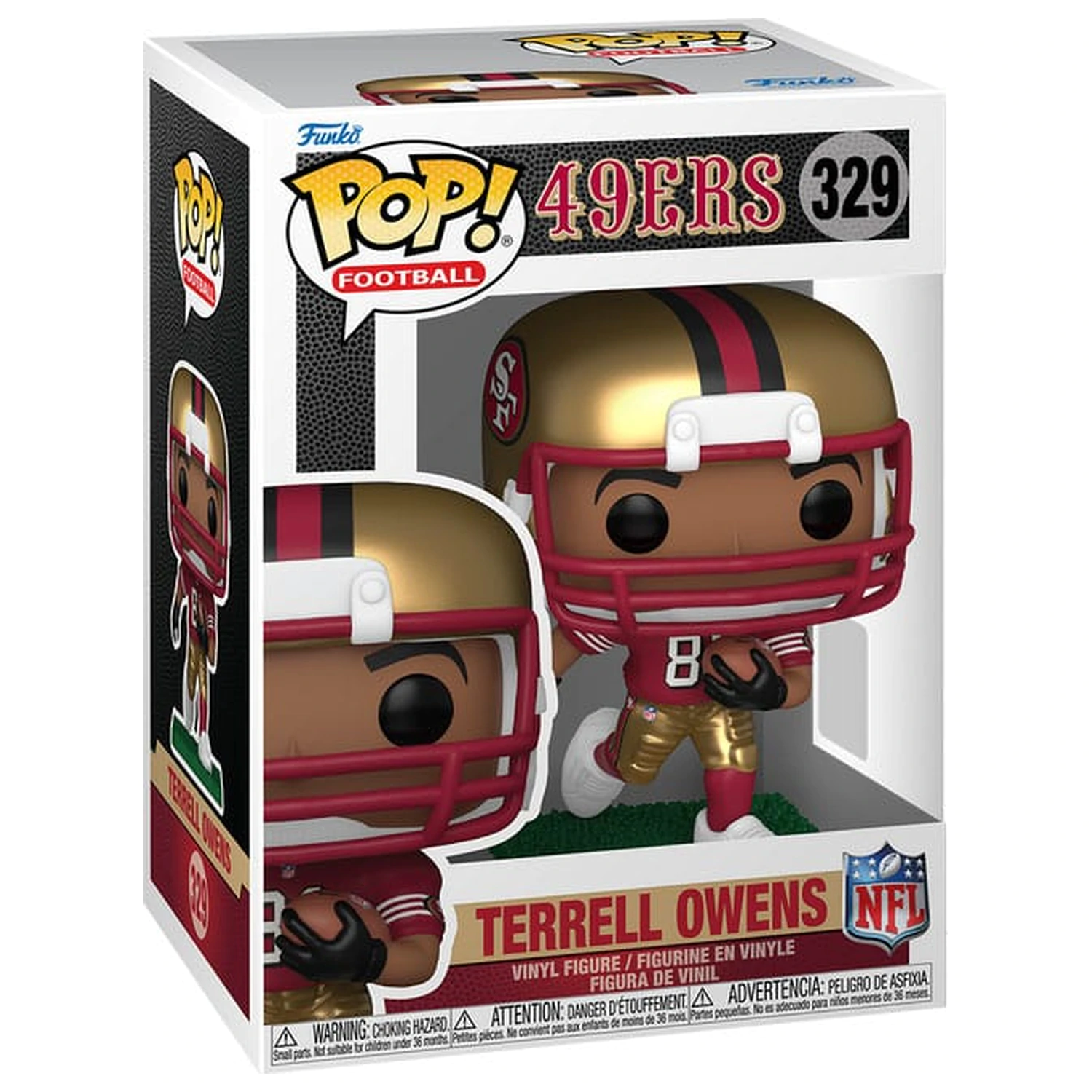 NFL: Legends Funko POP! Sports Vinylová figurka Legends- Terrell Owens(49ers) 9 cm fotografii produktu