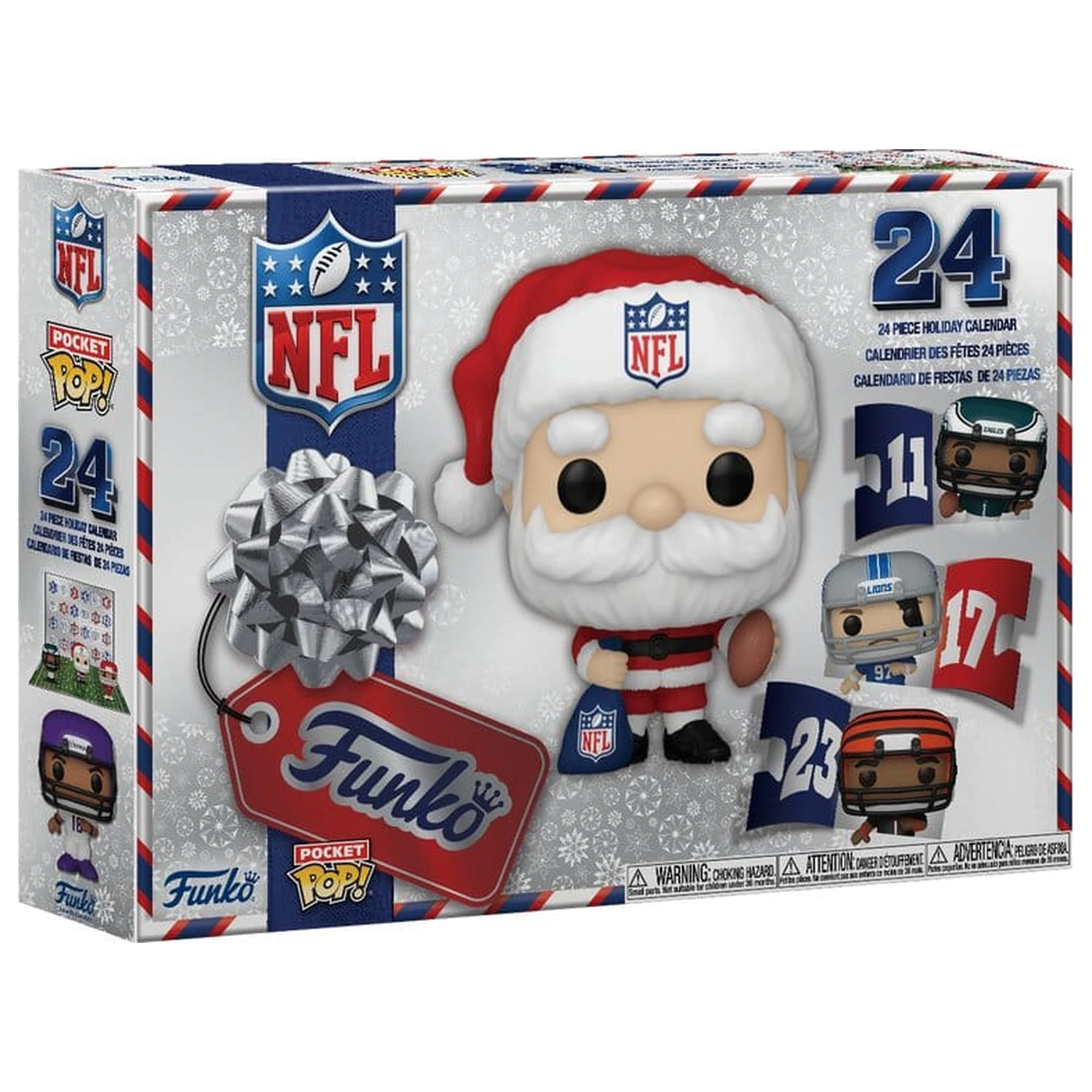 NFL Pocket Funko POP! 24denní odpočítávací adventní kalendář fotografii produktu