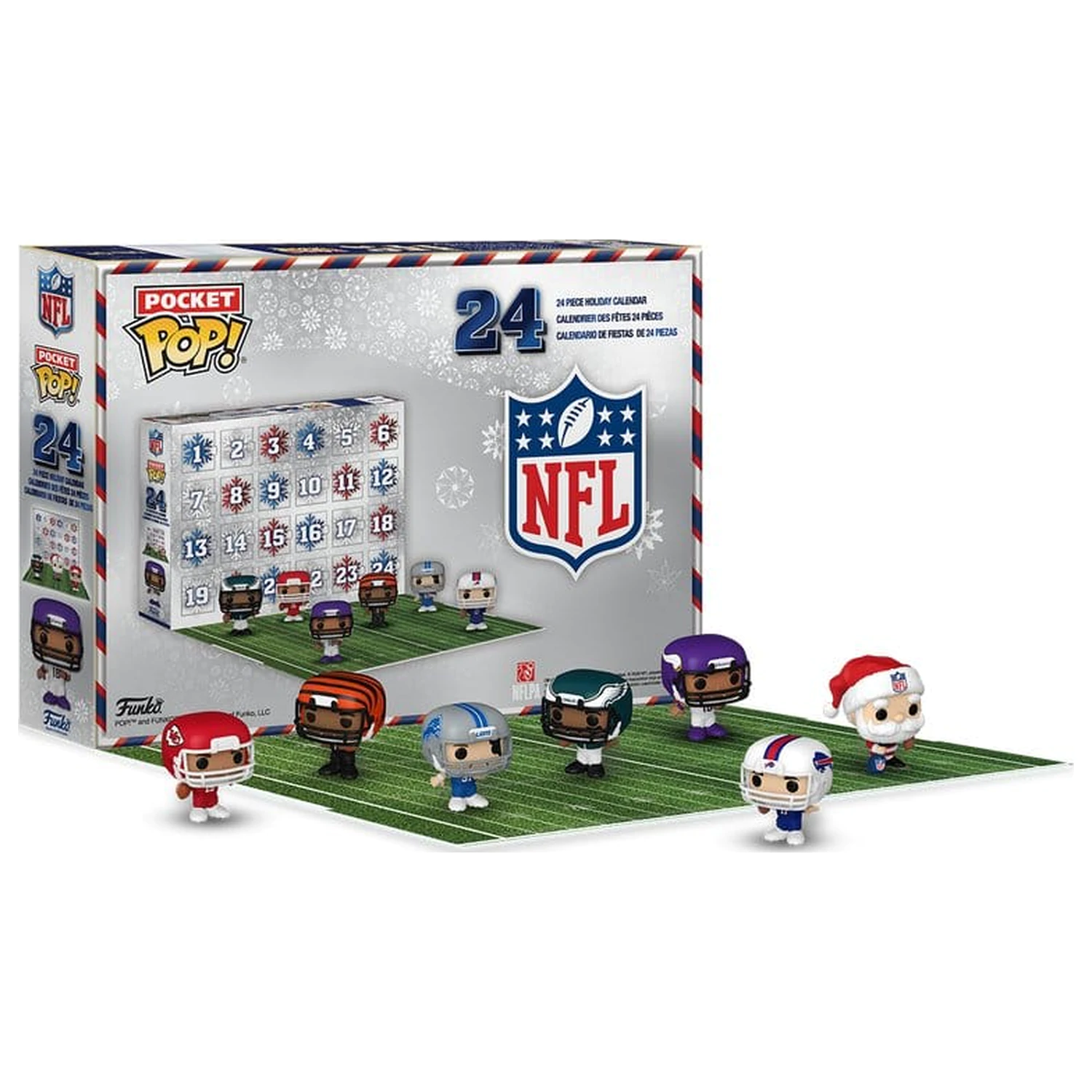NFL Pocket Funko POP! 24denní odpočítávací adventní kalendář fotografii produktu