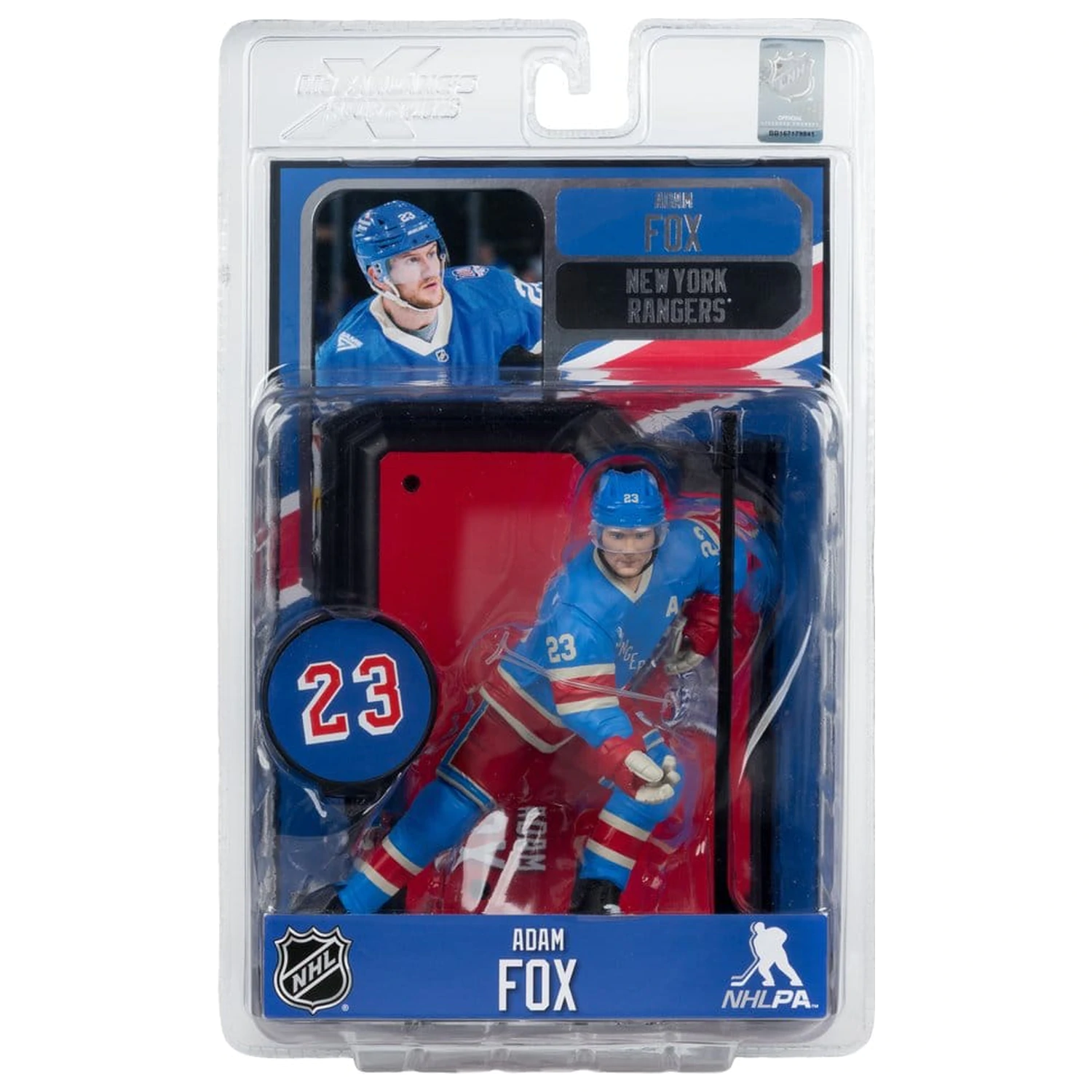NHL McFarlane SportsPicks figurka Adam Fox (New York Rangers Centennial) 18 cm fotografii produktu