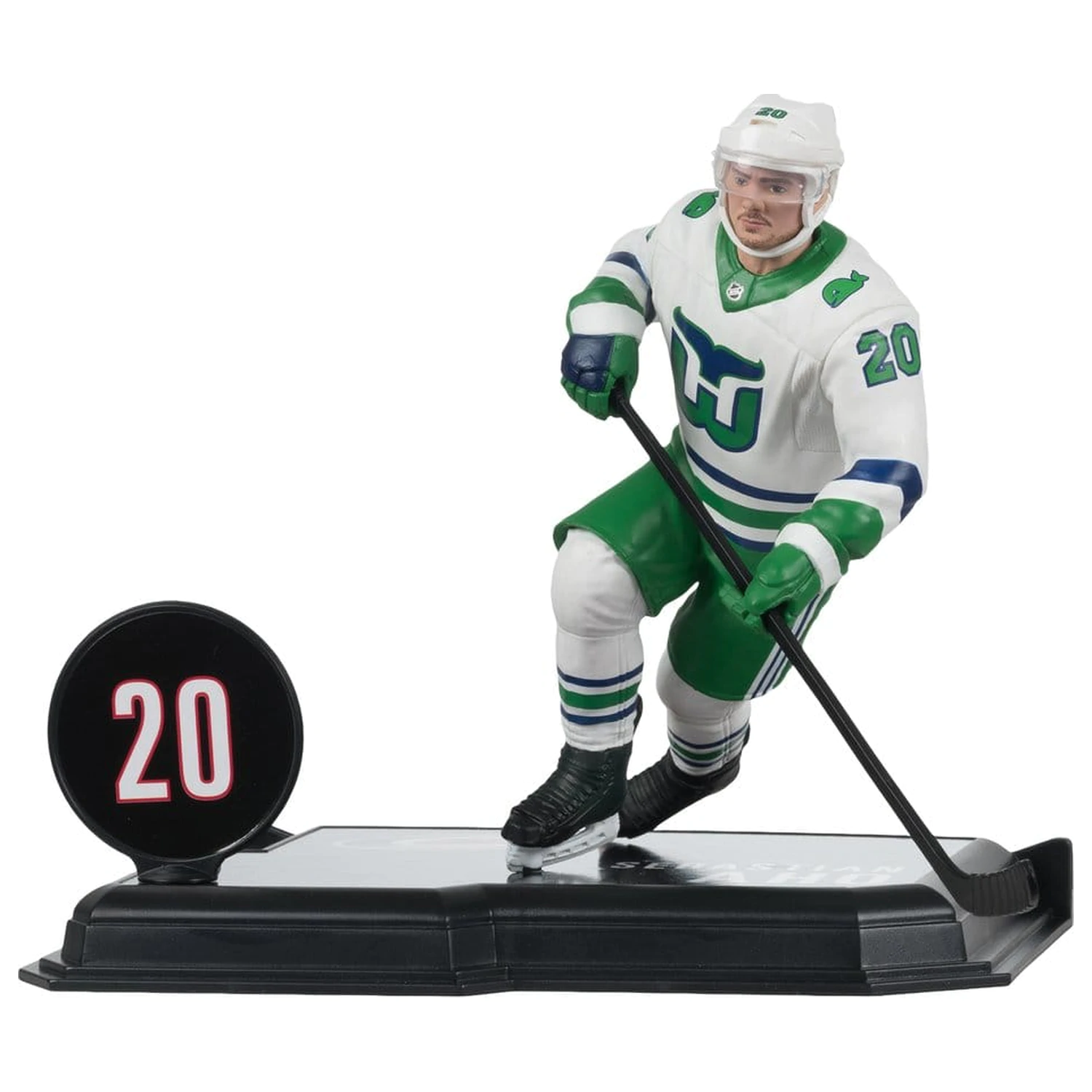 NHL McFarlane SportsPicks figurka Sebastian Aho (Hartford Whalers Retro) 18 cm fotografii produktu