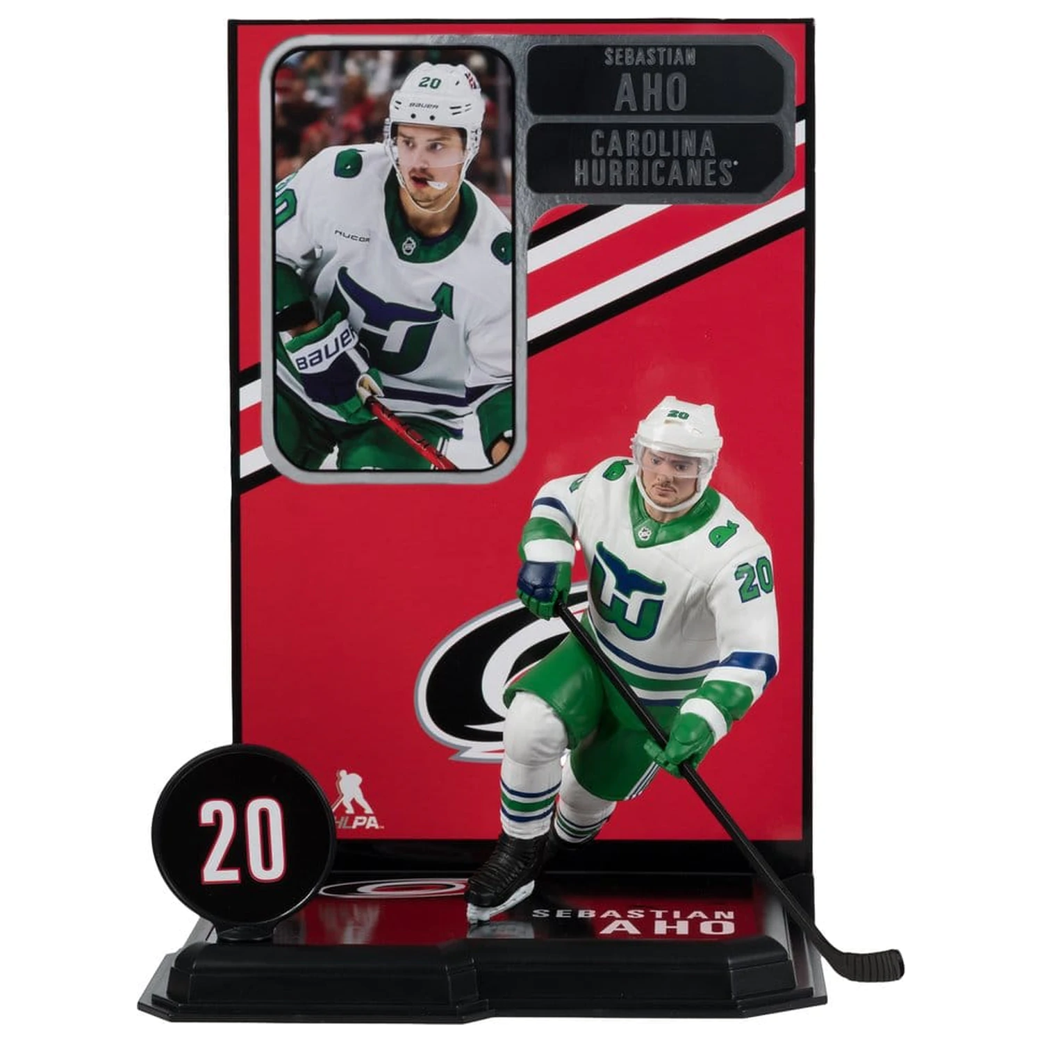 NHL McFarlane SportsPicks figurka Sebastian Aho (Hartford Whalers Retro) 18 cm fotografii produktu