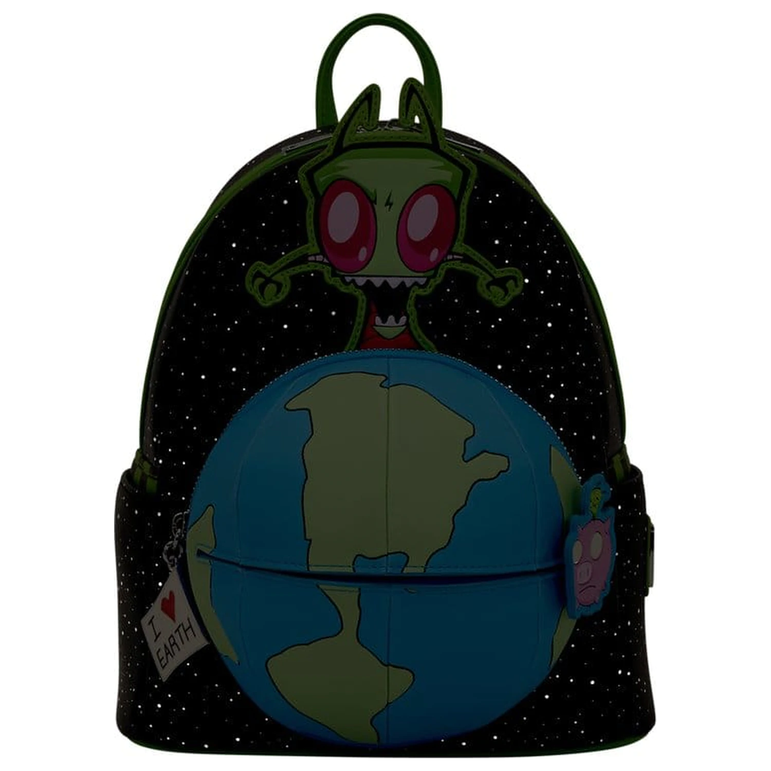 Nickelodeon by Loungefly Mini batoh Invader Zim Glow fotografii produktu