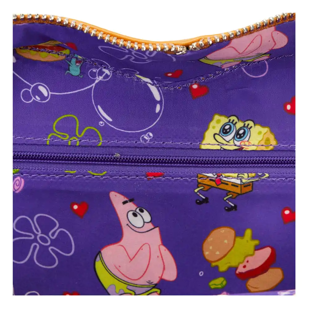 Nickelodeon by Loungefly Crossbody plyšová kabelka Spongebob Krabby Patty fotografii produktu