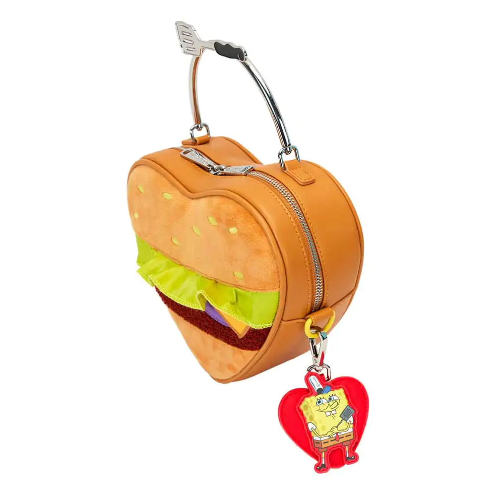 Nickelodeon by Loungefly Crossbody plyšová kabelka Spongebob Krabby Patty fotografii produktu