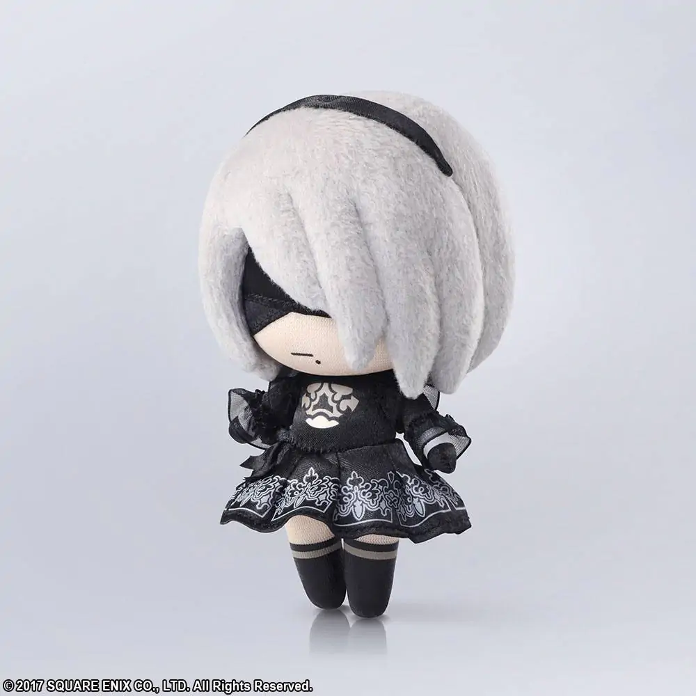 NieR Automata Plyšová figurka 2B (YoRHa No.2 Type B) 14 cm fotografii produktu